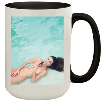 Barbara Palvin 15oz Colored Inner & Handle Mug