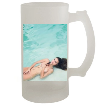 Barbara Palvin 16oz Frosted Beer Stein