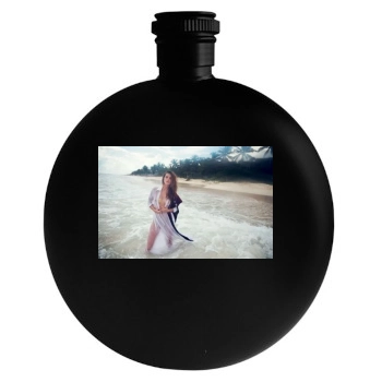 Barbara Palvin Round Flask