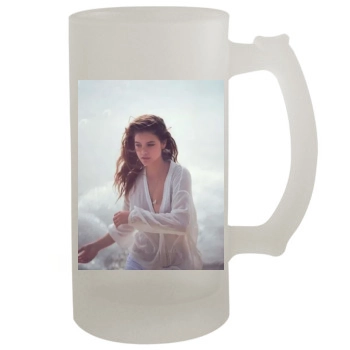 Barbara Palvin 16oz Frosted Beer Stein