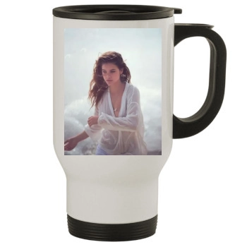 Barbara Palvin Stainless Steel Travel Mug