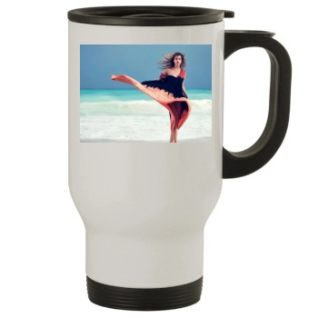 Barbara Palvin Stainless Steel Travel Mug