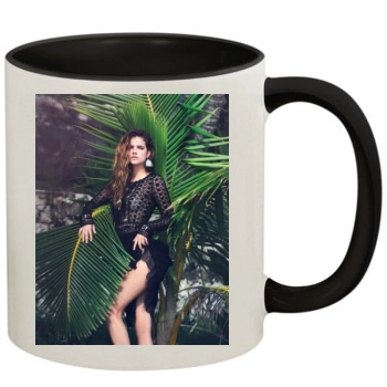 Barbara Palvin 11oz Colored Inner & Handle Mug