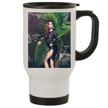 Barbara Palvin Stainless Steel Travel Mug