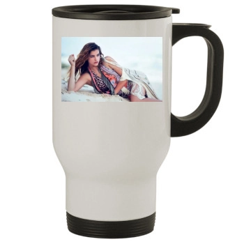 Barbara Palvin Stainless Steel Travel Mug