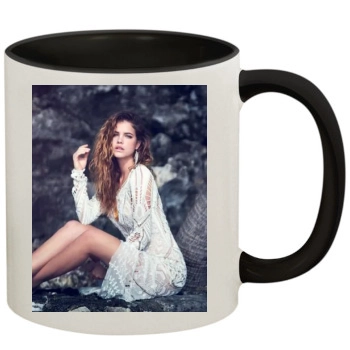 Barbara Palvin 11oz Colored Inner & Handle Mug