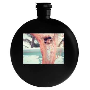 Barbara Palvin Round Flask