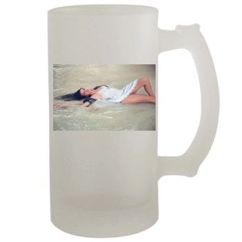 Barbara Palvin 16oz Frosted Beer Stein