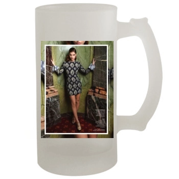 Barbara Palvin 16oz Frosted Beer Stein