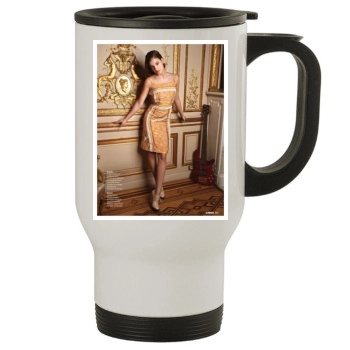 Barbara Palvin Stainless Steel Travel Mug