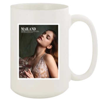 Barbara Palvin 15oz White Mug