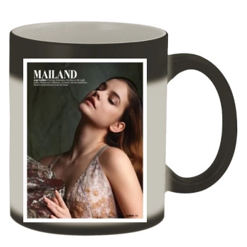 Barbara Palvin Color Changing Mug