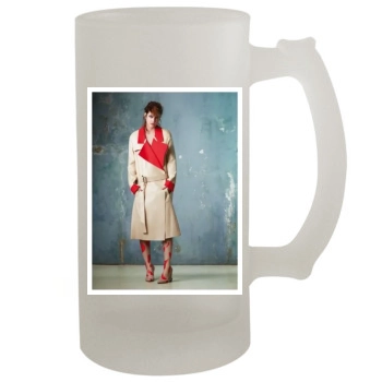 Barbara Palvin 16oz Frosted Beer Stein