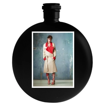 Barbara Palvin Round Flask