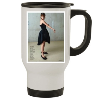 Barbara Palvin Stainless Steel Travel Mug