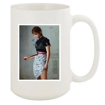 Barbara Palvin 15oz White Mug