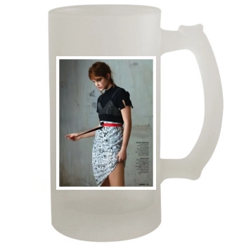 Barbara Palvin 16oz Frosted Beer Stein