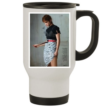 Barbara Palvin Stainless Steel Travel Mug