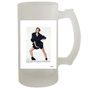 Barbara Palvin 16oz Frosted Beer Stein