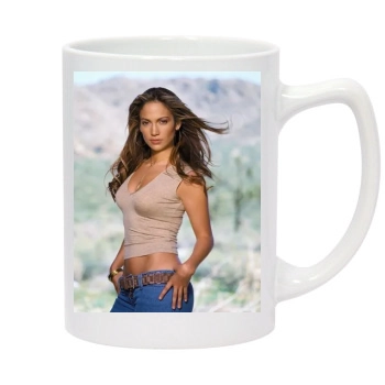 Jennifer Lopez 14oz White Statesman Mug