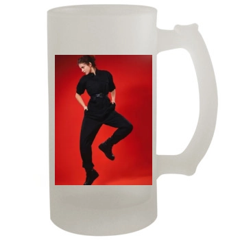 Barbara Palvin 16oz Frosted Beer Stein