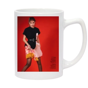 Barbara Palvin 14oz White Statesman Mug