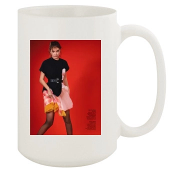 Barbara Palvin 15oz White Mug