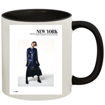 Barbara Palvin 11oz Colored Inner & Handle Mug