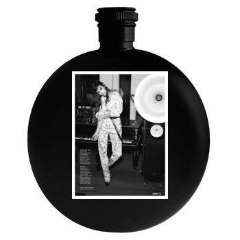 Barbara Palvin Round Flask