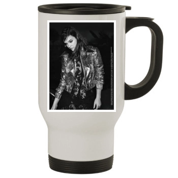 Barbara Palvin Stainless Steel Travel Mug