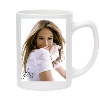 Jennifer Lopez 14oz White Statesman Mug