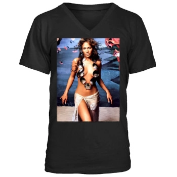 Jennifer Lopez Men's V-Neck T-Shirt