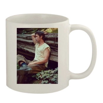 Brad Pitt 11oz White Mug