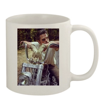 Brad Pitt 11oz White Mug