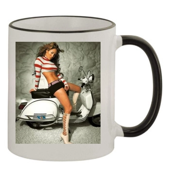 Jennifer Lopez 11oz Colored Rim & Handle Mug