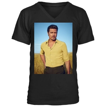 Brad Pitt Men's V-Neck T-Shirt