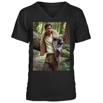 Brad Pitt Men's V-Neck T-Shirt