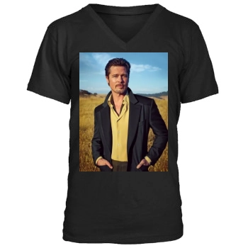 Brad Pitt Men's V-Neck T-Shirt