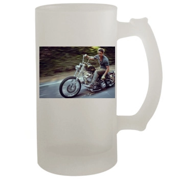 Brad Pitt 16oz Frosted Beer Stein