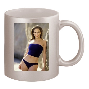 Jennifer Lopez 11oz Metallic Silver Mug