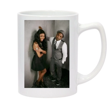 Brandy Norwood 14oz White Statesman Mug