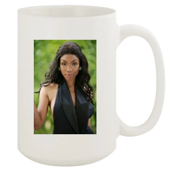 Brandy Norwood 15oz White Mug