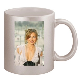 Jennifer Lopez 11oz Metallic Silver Mug