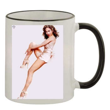 Jennifer Lopez 11oz Colored Rim & Handle Mug