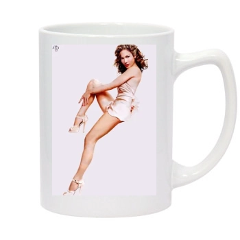 Jennifer Lopez 14oz White Statesman Mug