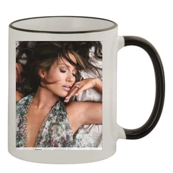 Jennifer Lopez 11oz Colored Rim & Handle Mug