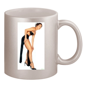 Jennifer Lopez 11oz Metallic Silver Mug