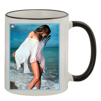 Jennifer Lopez 11oz Colored Rim & Handle Mug