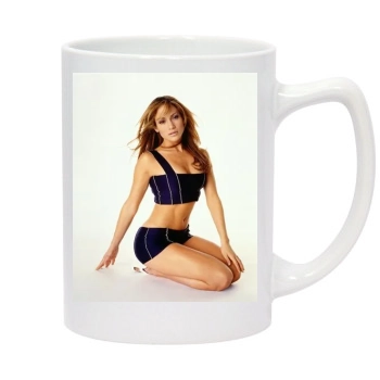 Jennifer Lopez 14oz White Statesman Mug