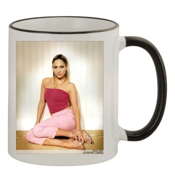 Jennifer Lopez 11oz Colored Rim & Handle Mug